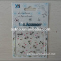 Nail art water transfer sticker/color changed in water nail sticker for girl